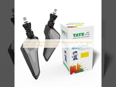 6500k Işık Sıcağı DC12V Motosiklet LED Dönüş Sinyal Işığı Su Lambası Tasarımı