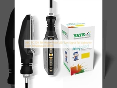 ABC PC 12V 3W Su geçirmez LED Dönüş Sinyalı Işık sıcaklığı 6500k için arka lambalar