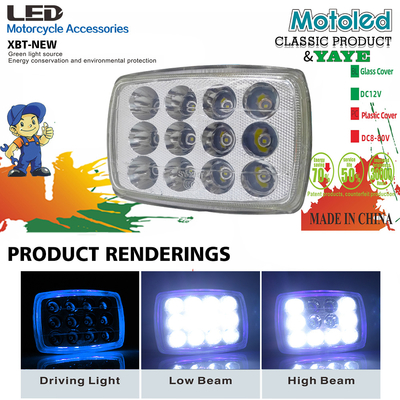 CD70 CG125 Motorcycle LED Headlight with DRL 12V IP67