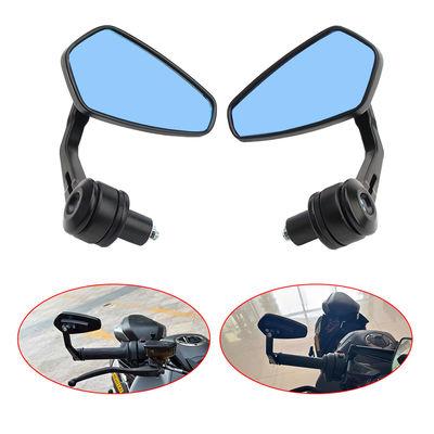 Diamond Shaped Handle Mirror Suitable for 22mm Handle Width Motorcycle Rearview Mirror Motorcycle Universal Accessories