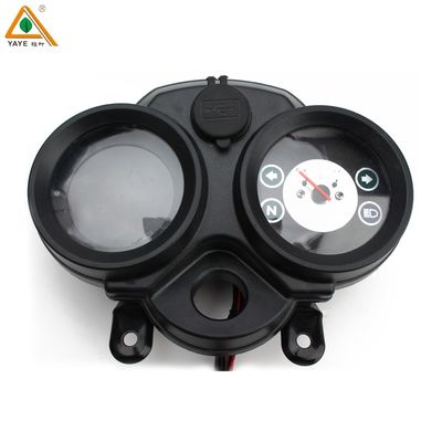 TVS HX125 Specific Motorcycle Speedometer Tachometer New Spare Parts with LCD USB Compatibility Made of Plastic Condition Used