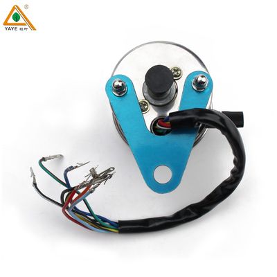 New Retro Modified 12v Three Light Two Mileage LED Digital Instrument Display Waterproof Motorcycle Speedometer