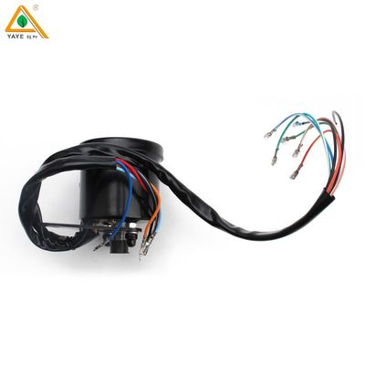 Hot Selling RTS Universal Motorcycle Dual Odometer Speedometer Gear Digital Display with LED Indicator