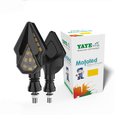 YAYE 2 in 1 Motorcycle Water Lamp LED Turn Signal Indicator Mini Light