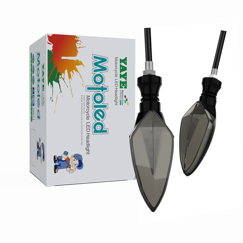 YAYE 12V LED Waterproof Motorcycle Steering Lights Turn Signal Indicator