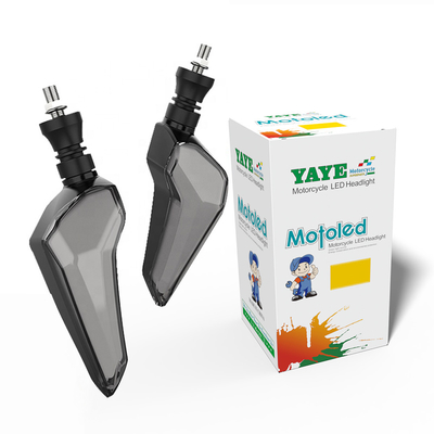 6500k Işık Sıcağı DC12V Motosiklet LED Dönüş Sinyal Işığı Su Lambası Tasarımı