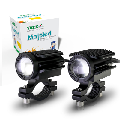3570CSP YYFJD-JRY YAYE Motosiklet LED Mini Spot Light 16W 1600LM AC DC 8V 80V Sarı Beyaz