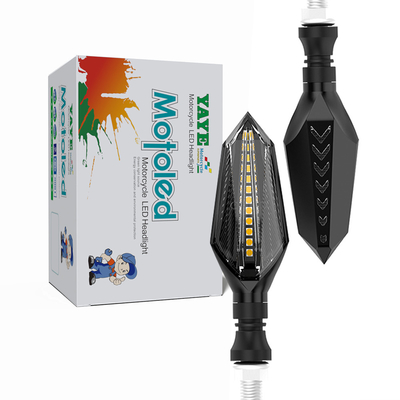 YAYE ABS PC Su Lambası DC12V Motosiklet LED Dönüş Sinyalı İzleyici Işık
