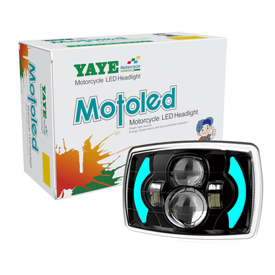 CD70 Motosiklet LED Far 12V 70cc ile DRL Beyaz Mavi Işık