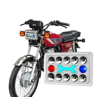 CG125 LED Far DC12V Beyaz Yüksek/Düşük Işın Kırmızı Mavi Gündüz Sürüş Farları